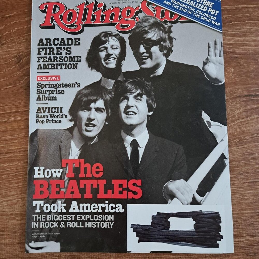 ROLLING STONE MAGAZINE THE BEATLES JANUARY 2014